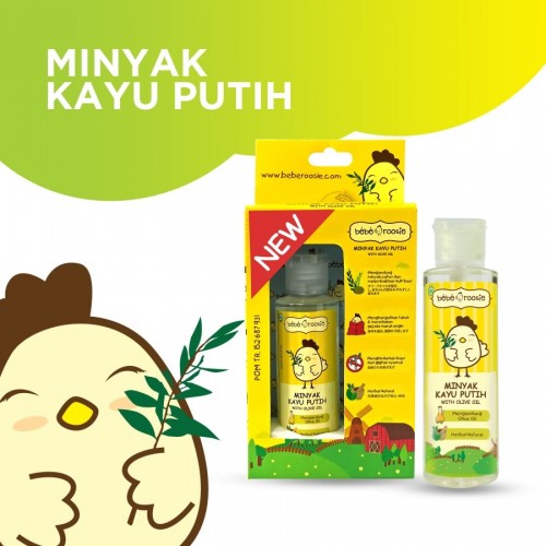 Bebe Roosie Minyak Kayu Putih with Olive Oil - 60 ml